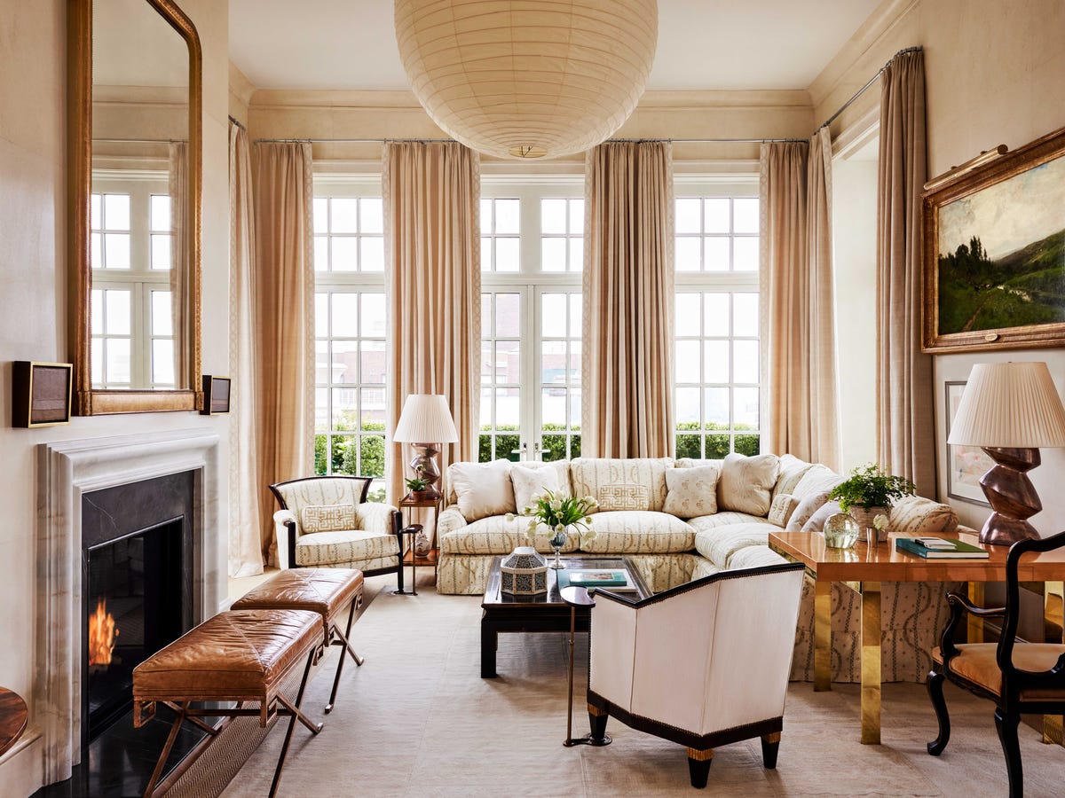 Living room curtains