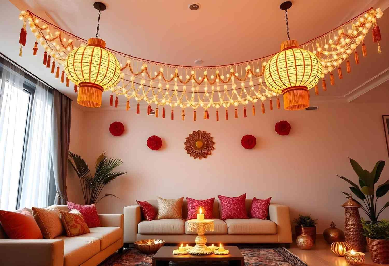 Diwali home decoration